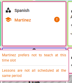 Show soft errors